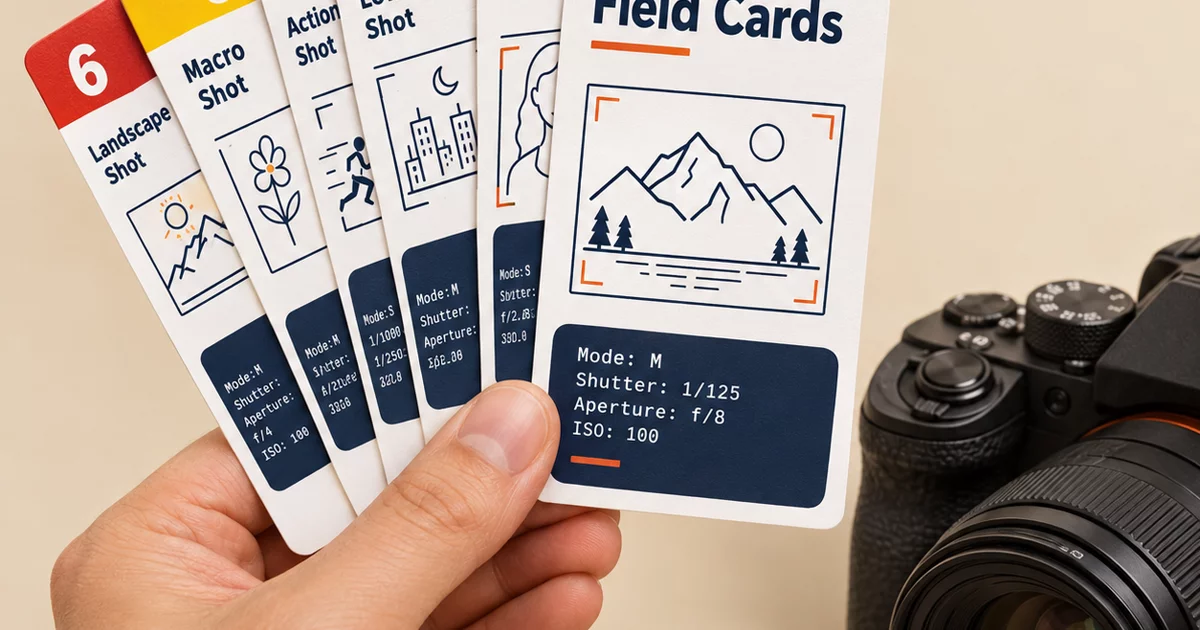 ShotCraft Field Cards